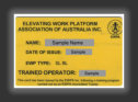 Elevating Platform Licence